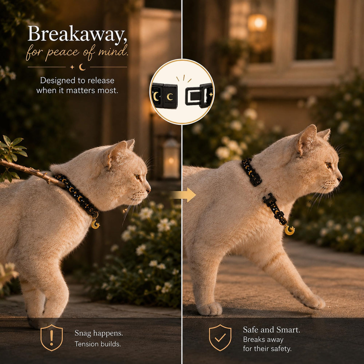 Breakaway Cat Collar with Bell I132012