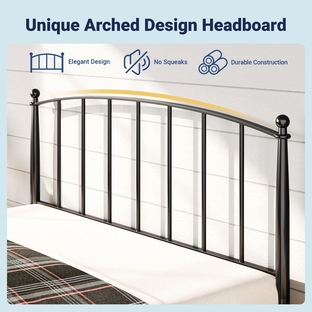 Metal Full Size Platform Bed Frame I94737