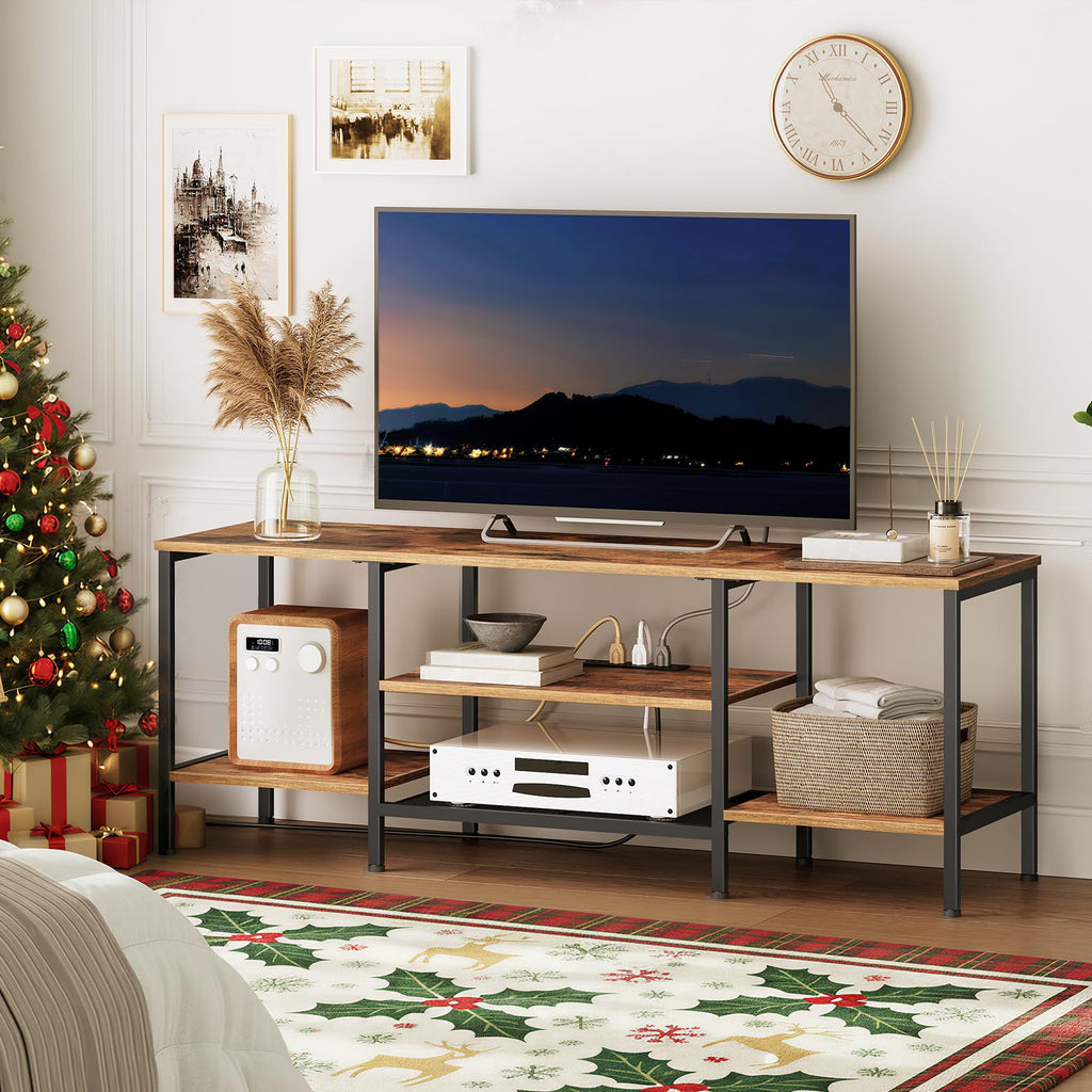 TV Stand with Power Outlets to 65 Inches Y3386