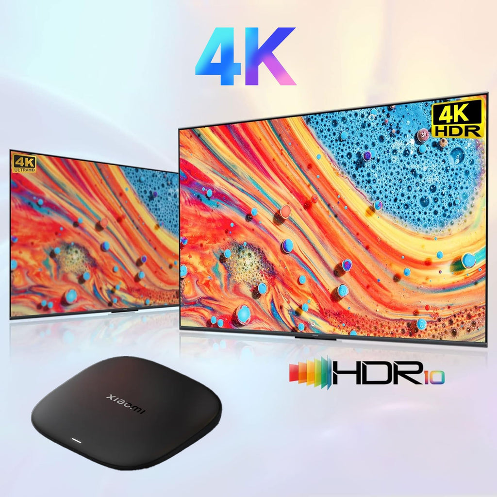 Android 4K UHD TV Box 2GB + 32GB Storage WiFi 6 HDMI 2.1 S582