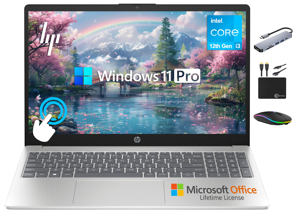 15.6" HD Touch Laptop, 6-Core Intel i3, 16GB RAM, 1TB Storage A75392