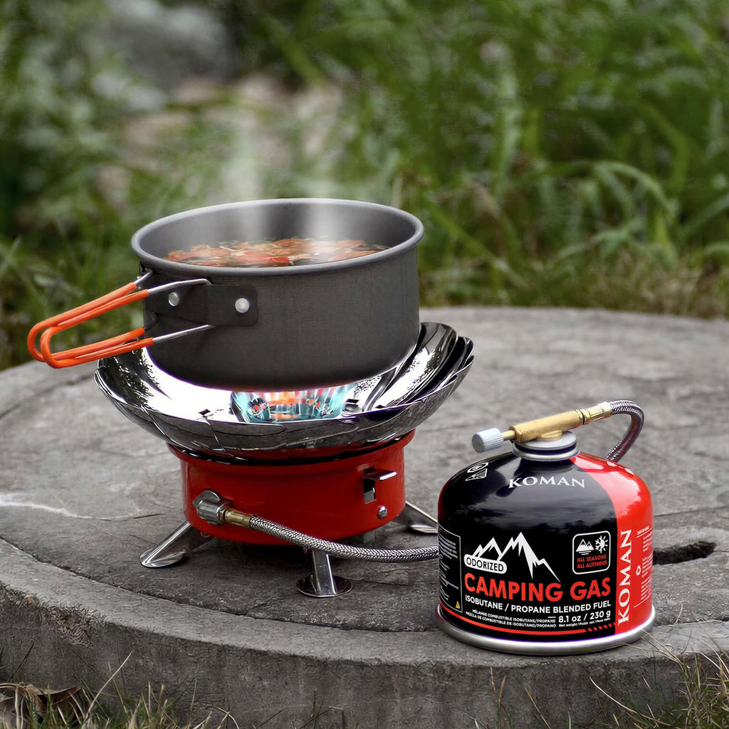 230 Gram Isobutane Butane Propane Camping Fuel Canister Pack of 6 C160216