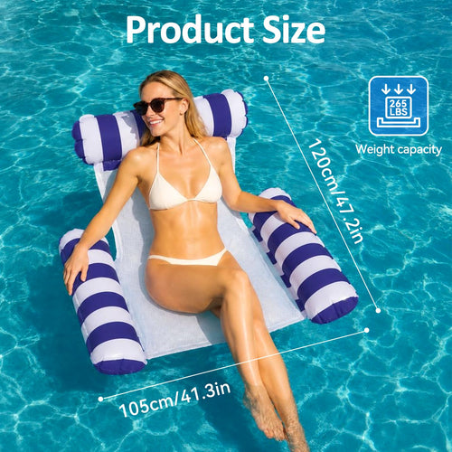 2 Pack Inflatable Pool Float Chair M755