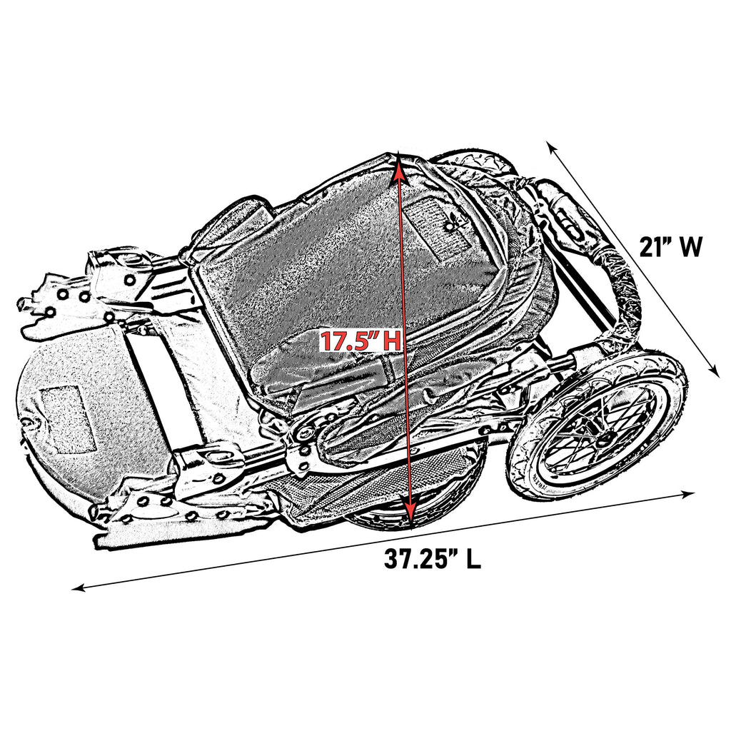 Spotted Pet Stroller E489