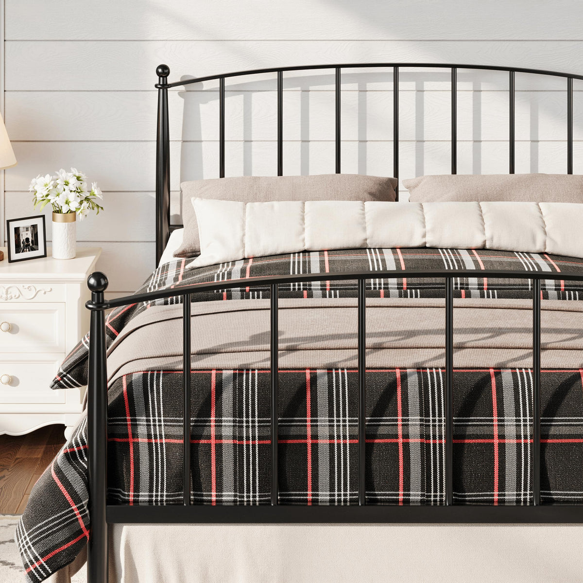 Metal Full Size Platform Bed Frame I94737